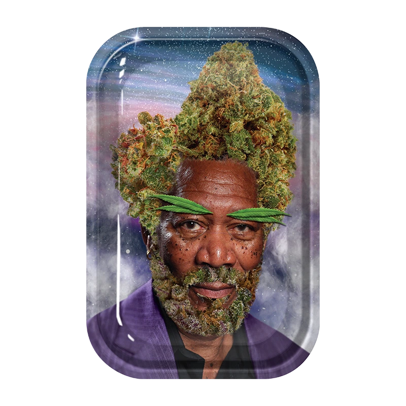 Metal Rolling Tray – M Weedman – 29 x 19cm