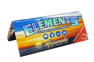 Elements Aficionado 1 1/4 Papers Tips + Rolling-Tray