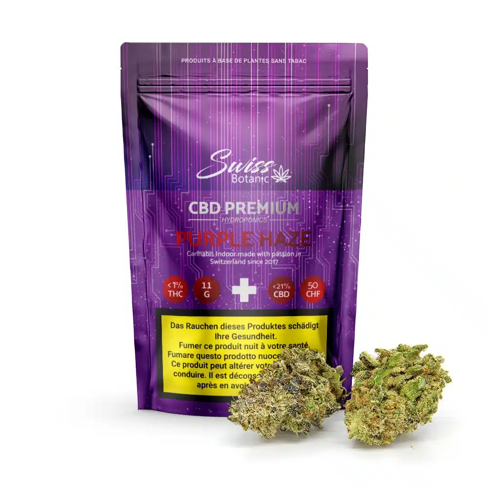 Swiss Botanic - Purple Haze CBD (Indoor) 11gr