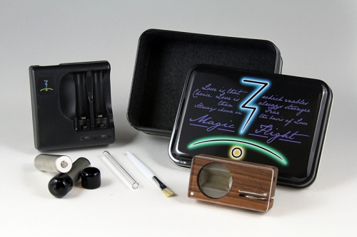 Magic Flight Launch Vaporizer Walnut Wood