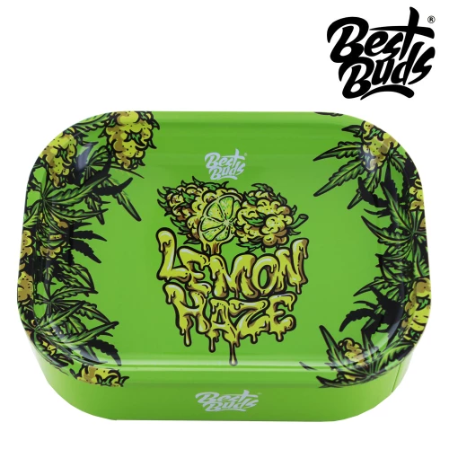 Metallbox mit Tablett Best Buds © Lemon Haze
