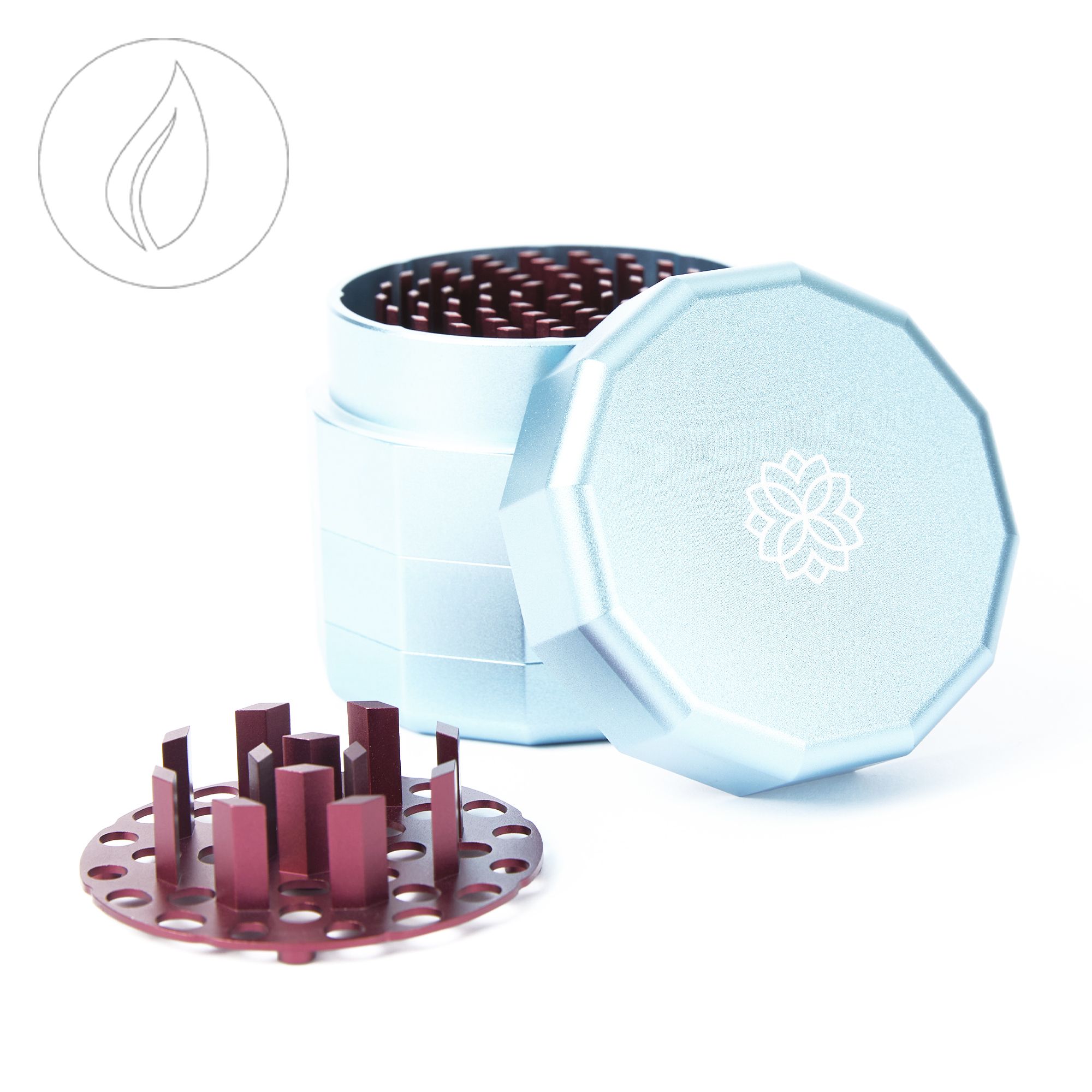 CAPU Herb Grinder Frequent Flyer Blue
