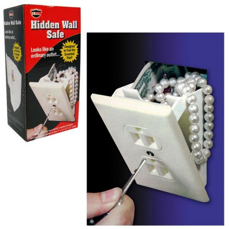 Hidden Wall Safe Steckdosen Safe