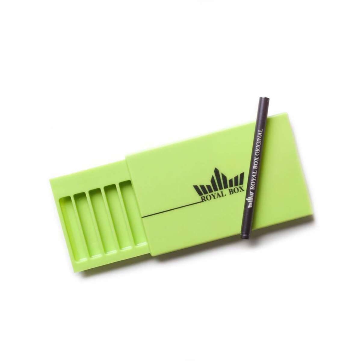 Royal Box Snuff Box mit Röhrchen Hellgrün