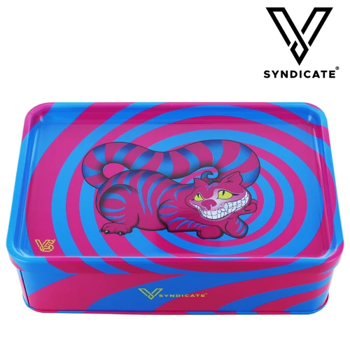 Große Metallbox mit V-Syndicate-Tablett © Seshigher Cat