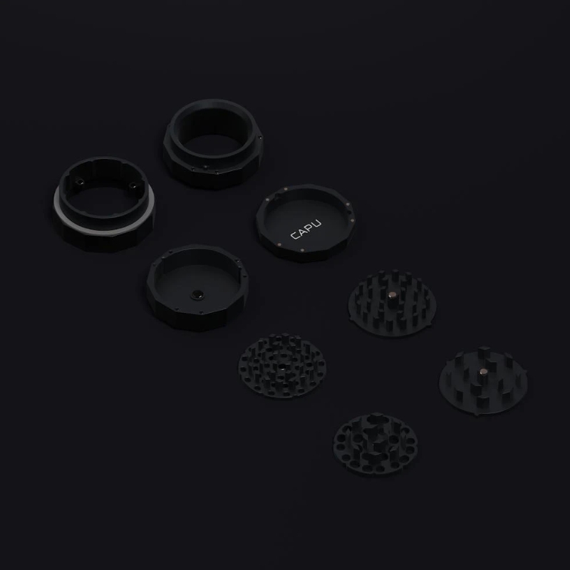 CAPU Herb Grinder Blacked Out Edition