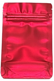 Mylarbeutel 140 x 85 mm, VE50, MATTE RED