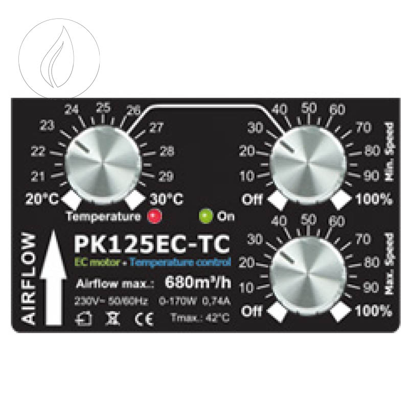  Prima Klima 125mm EC TC 680m3/h