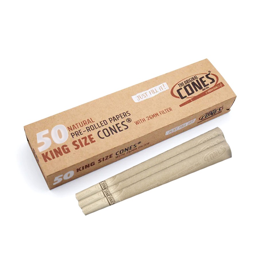 Cones Original Pre-Rolled Papers King Size 109mm, 50er box
